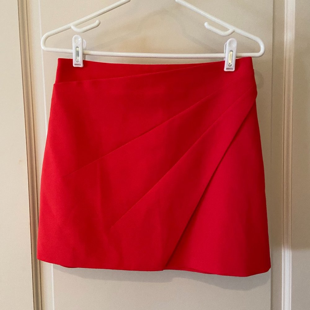 Alice + Olivia Red Skirt